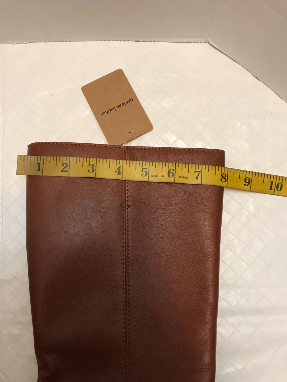 Frye Women's Tall Leather Riding Boots in Chestnut - Picture 15 of 16